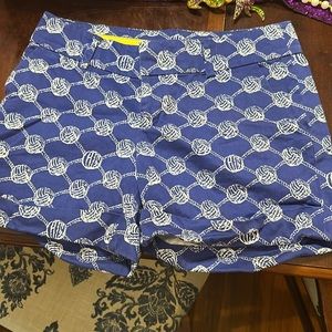 Lilly Pulitzer sailing knots shorts.